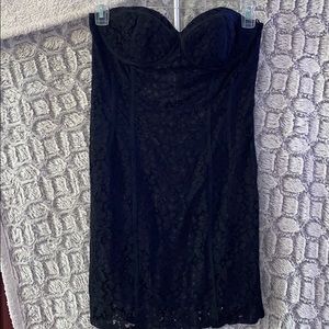 H&M Divided black lace dress, NWT